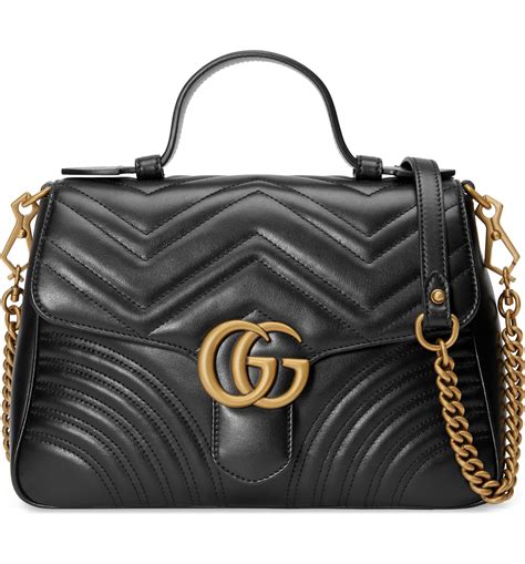 gucci top handle handbag|gucci small top handle bag.